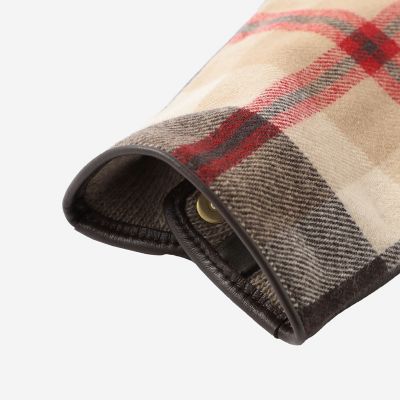 ボ*ド様 マッキントッシュロンドン　ラムスキン×ハウスチェックグローブ ラムスキン×ハウスチェックグローブ | MACKINTOSH LONDON (Men