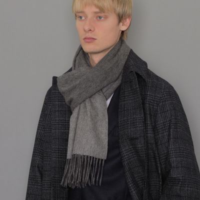 LEON掲載】カシミヤマフラー | MACKINTOSH LONDON (Men