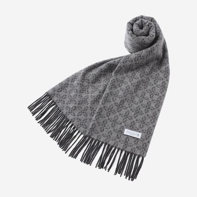 カシミヤアンドリュー柄マフラー | MACKINTOSH LONDON (Men