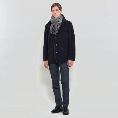 ベビーアルパカ リバーシブル千鳥マフラー | MACKINTOSH LONDON (Men