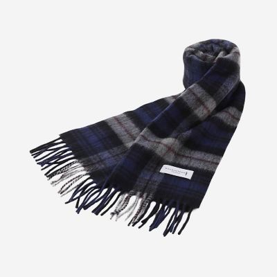 ＜MACKINTOSH LONDON (Men)＞【ＷＥＢ・一部店舗限定】ウールカシミヤチェックマフラー