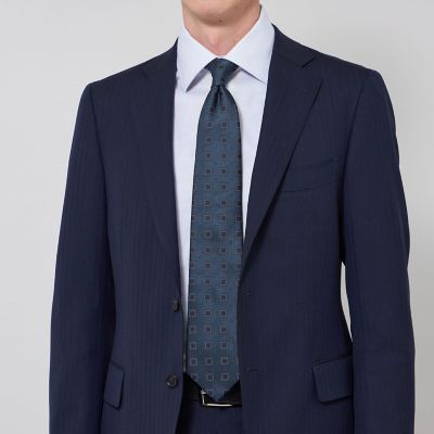 ジオメトリック綾目小紋ネクタイ | MACKINTOSH LONDON (Men