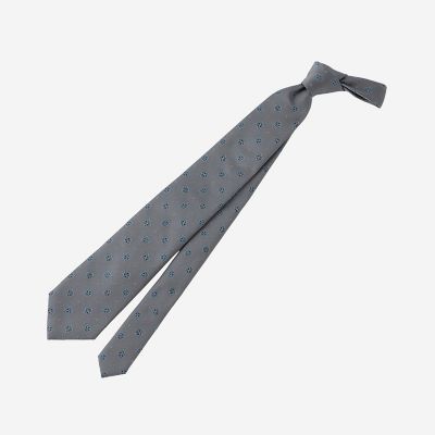 Mackintosh MACKINTOSH LONDON (Men)/マッキントッシュ ロンドン ツイル小紋ネクタイ 08グレー2 【三越伊勢丹/公式】