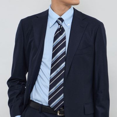 ツイルレジメンタルネクタイ | MACKINTOSH LONDON (Men