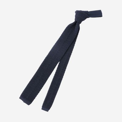 Mackintosh MACKINTOSH LONDON (Men)/マッキントッシュ ロンドン【LEON掲載】ニットネクタイ ネイビー 【三越伊勢丹/公式】