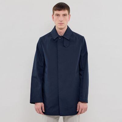 DUNFORD SHORT】コットンボンディングステンカラーコート