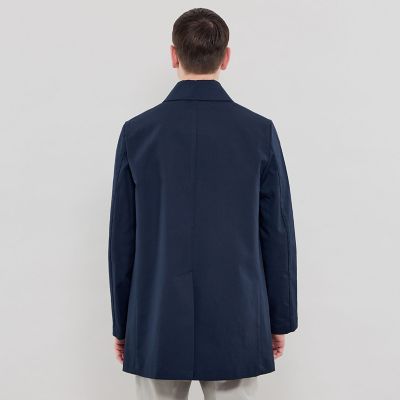 MACKINTOSHマッキントッシュ　コットンボンディング　ノーカラーコート DUNFORD SHORT】コットンボンディングステンカラーコート