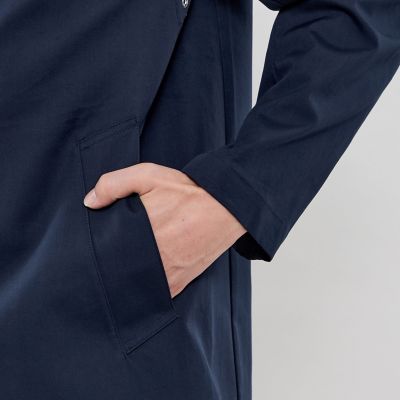 DUNFORD SHORT】コットンボンディングステンカラーコート