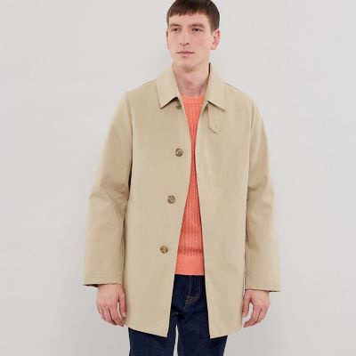 DUNFORD SHORT】コットンボンディングステンカラーコート