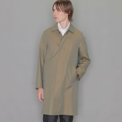 【美品】MACKINTOSH ギャバジンステンカラー　定価10万円 LEON掲載】【DUNFORD】ギャバジンステンカラーコート