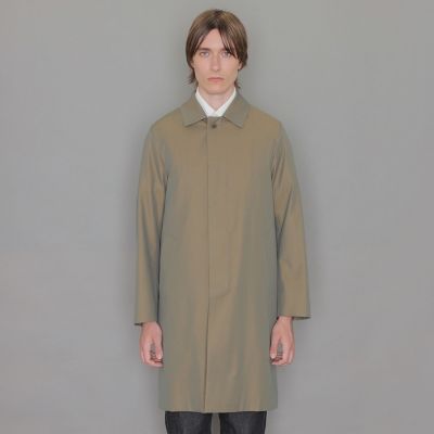LEON掲載】【DUNFORD】ギャバジンステンカラーコート