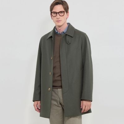 WEB・一部店舗限定】【DUNFORD】ウールメルトンステンカラー