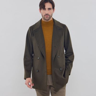ウール／カシミヤ ソリッド チェスターフィールドコート | Brooks