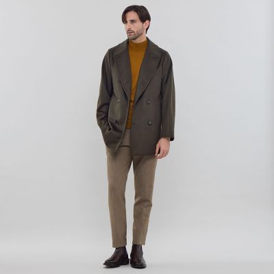 美品 マッキントッシュロンドン ウール カシミヤ ロゴボタン ピーコート 38 ウールカシミヤビーバーピーコート | MACKINTOSH LONDON (Men
