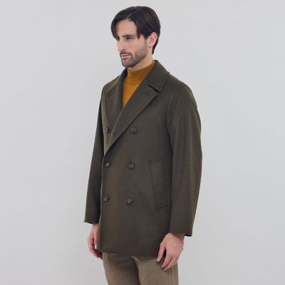 ウールカシミヤビーバーピーコート | MACKINTOSH LONDON (Men