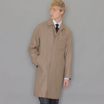 MACKINTOSH × Loro Piana ステンカラーコート　38サイズ DUNFORD】【Loro Piana Fabric】ウールツイル