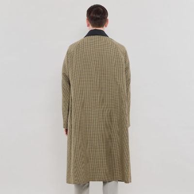 DORMEUIL／ドーメル】ウールリネンハンティングコート