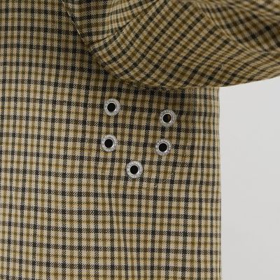 DORMEUIL／ドーメル】ウールリネンハンティングコート