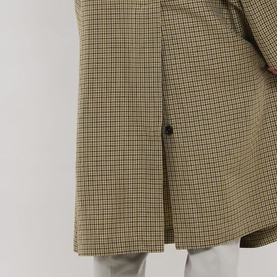 DORMEUIL／ドーメル】ウールリネンハンティングコート