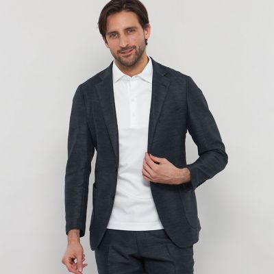 MACKINTOSH LONDON (Men)/マッキントッシュ ロンドン 【ＢＲＥＡＳＹ　ＪＡＣＫＥＴ】【２０２５春夏モデル】ＬＥＮＯ　ＣＬＯＴＨ　セットアップジャケット