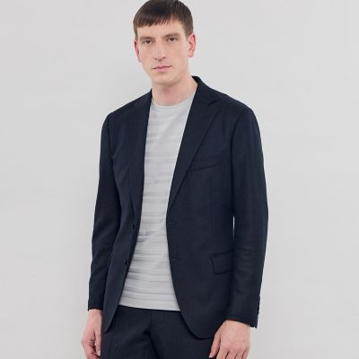 FLEX JERSEY】シルケットラッセルセットアップジャケット