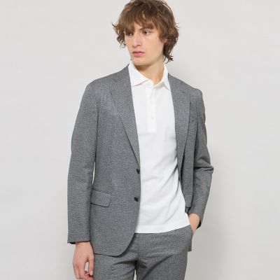 BREASY JACKET】トリコットプリントセットアップ