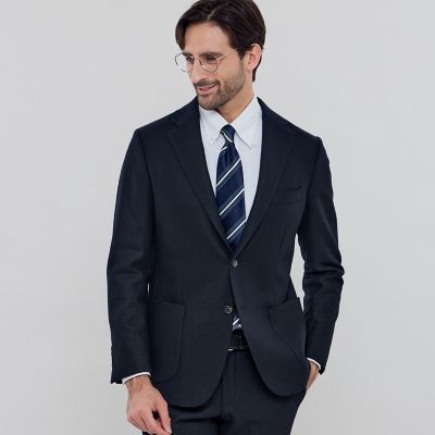 マッキントッシュ　リネン FLEX JERSEY セットアップ 40/42 WEB・一部店舗限定】【FLEX JERSEY】ウールメルトン