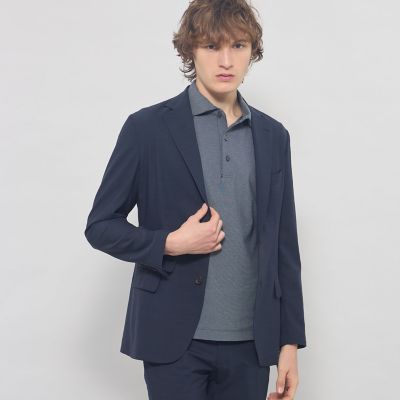 専用　マッキントッシュロンドン　ジャケット　紺ブレ　銀ボタン　背抜き　38 極美品□MACKINTOSH LONDON マッキントッシュ ロンドン 金ボタン