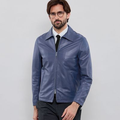 干場義雅×DRESSTERIOR】レザーライダースジャケット