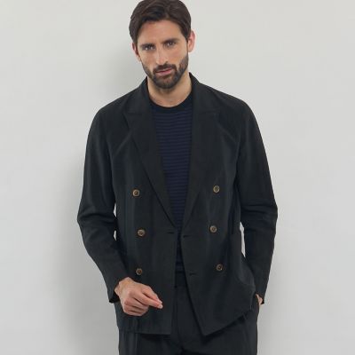 未使用級 MACKINTOSH LONDON リネン混 ジャケット 38 高級 MACKINTOSH LONDON（マッキントッシュ ロンドン） ジャケット