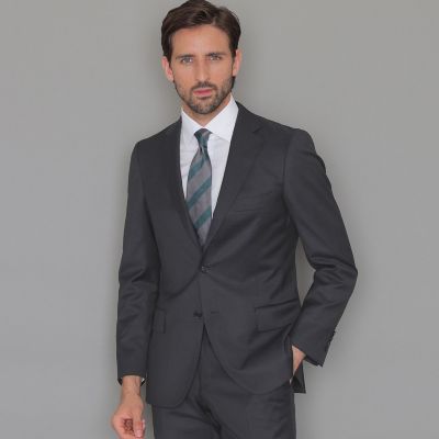 ＜MACKINTOSH LONDON (Men)＞【ＮＥＷ　ＢＲＩＤＧＥ】【ＬｏｒｏＰｉａｎａ　Ｆａｂｒｉｃ】ピンドットスーツ