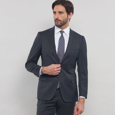 ＜MACKINTOSH LONDON (Men)＞【ＮＥＷ　ＢＲＩＤＧＥ】【ＬｏｒｏＰｉａｎａ　Ｆａｂｒｉｃ】ピンドットスーツ