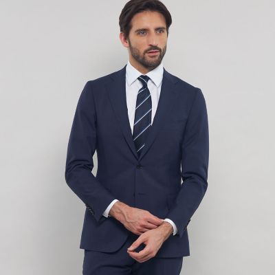 ＜MACKINTOSH LONDON (Men)＞【ＮＥＷ　ＢＲＩＤＧＥ】Ｓｕｐｅｒ１１０’ｓ　ピンドットスーツ