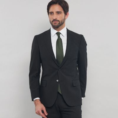 ＜MACKINTOSH LONDON (Men)＞【ＮＥＷ　ＢＲＩＤＧＥ】Ｓｕｐｅｒ１１０’ｓ　コンビネーションストライプ