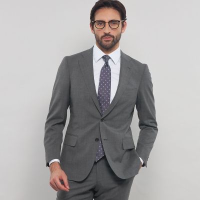 ＜MACKINTOSH LONDON (Men)＞【ＮＥＷ　ＢＲＩＤＧＥ】Ｓｕｐｅｒ１１０’ｓ　グレンチェックスーツ