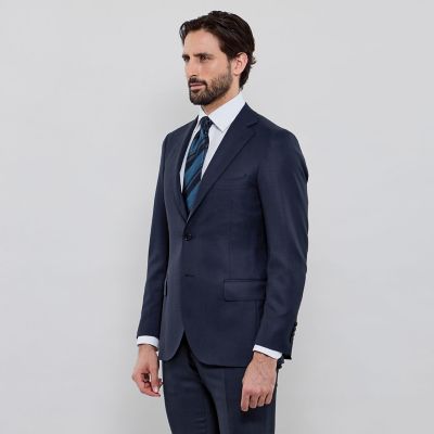 NEW BRIDGE】Super110's シャドーチェックスーツ