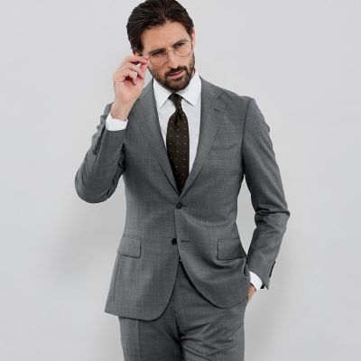 ＜MACKINTOSH LONDON (Men)＞【ＮＥＷ　ＢＲＩＤＧＥ】Ｓｕｐｅｒ１１０’ｓ　シャークスキンスーツ