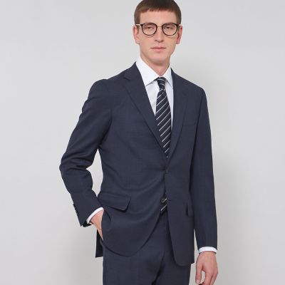 ＜MACKINTOSH LONDON (Men)＞【ＮＥＷ　ＢＲＩＤＧＥ】【ＬｏｒｏＰｉａｎａ　Ｆａｂｒｉｃ】マイクロチェックスーツ