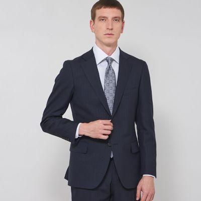 ＜MACKINTOSH LONDON (Men)＞【ＮＥＷ　ＢＲＩＤＧＥ】【ＤＯＲＭＥＵＩＬ／ドーメル】シャドーストライプスーツ