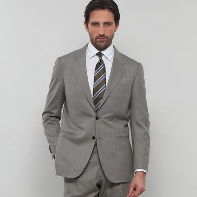 ＜MACKINTOSH LONDON (Men)＞ウールシルク　シャークスキンスーツ