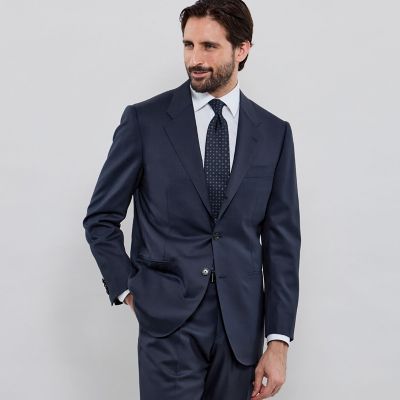 ＜MACKINTOSH LONDON (Men)＞ウールシルク　ツイルスーツ