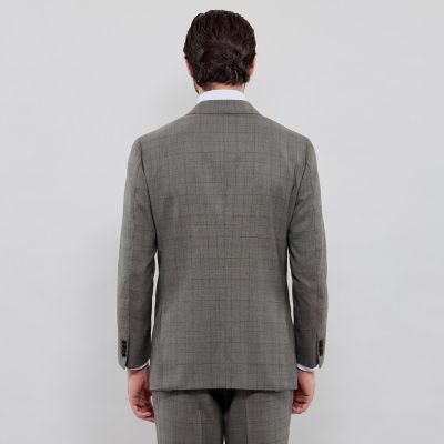 ウールシルク グレンチェックスーツ | MACKINTOSH LONDON (Men