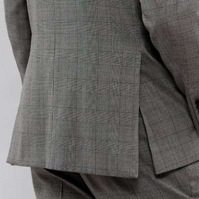ウールシルク グレンチェックスーツ | MACKINTOSH LONDON (Men