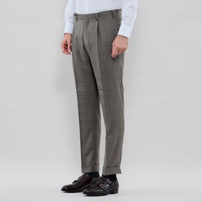 ウールシルク グレンチェックスーツ | MACKINTOSH LONDON (Men
