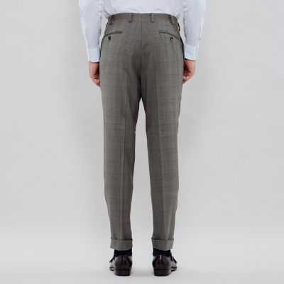 ウールシルク グレンチェックスーツ | MACKINTOSH LONDON (Men