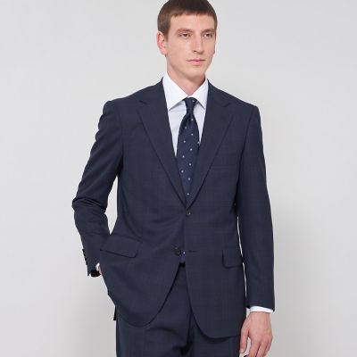 OX BRIDGE】【ZEGNA／ゼニア】メランジチェックスーツ