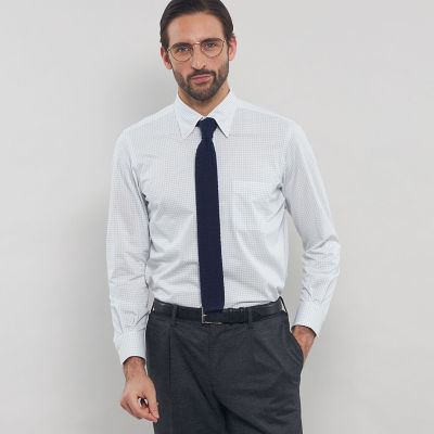 ＜MACKINTOSH LONDON (Men)＞【ＦＬＥＸ　ＪＥＲＳＥＹ】鹿の子タッターソールジャージーシャツ