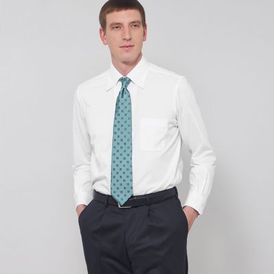 ＜MACKINTOSH LONDON (Men)＞【ＦＬＥＸ　ＪＥＲＳＥＹ】ハニカムジャージーワンピースカラーシャツ