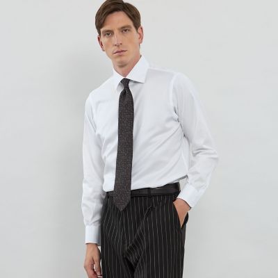 ＜MACKINTOSH LONDON (Men)＞【形態安定】ブロードドレスシャツ