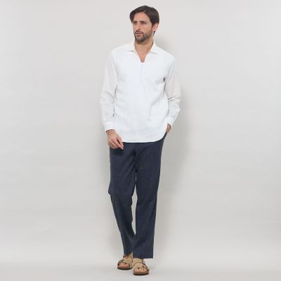 ストレッチリネンカプリシャツ | MACKINTOSH LONDON (Men